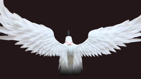 [Pre-Order] White cosplay electric wings